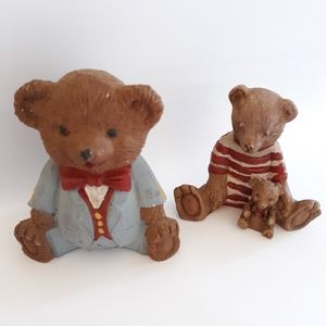 Pecan Resin Bears Lot